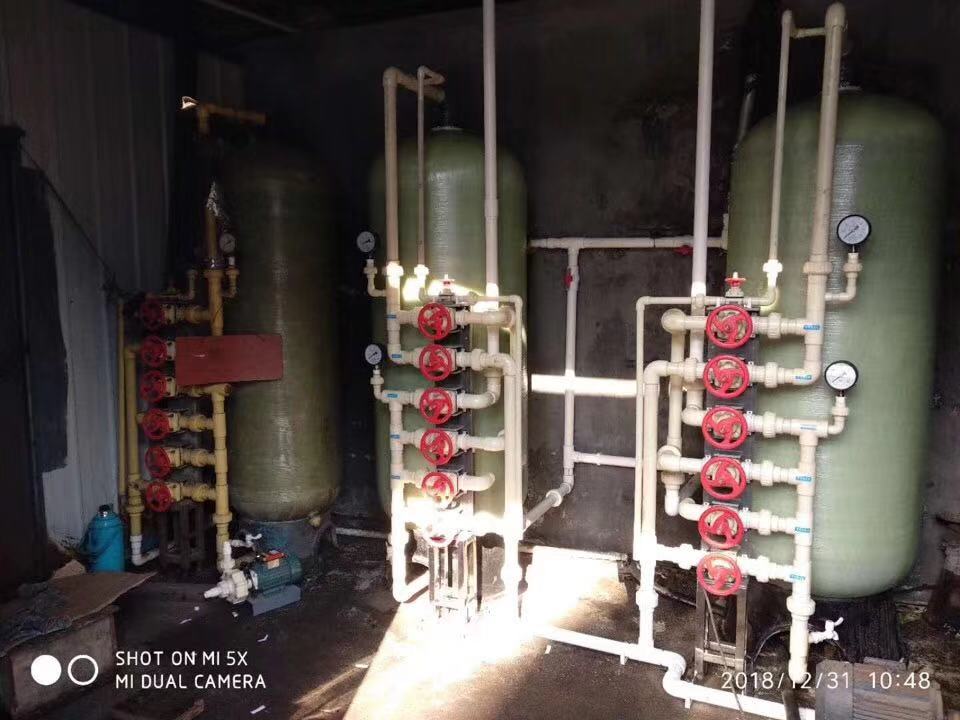 8吨/时手动再生软化水设备