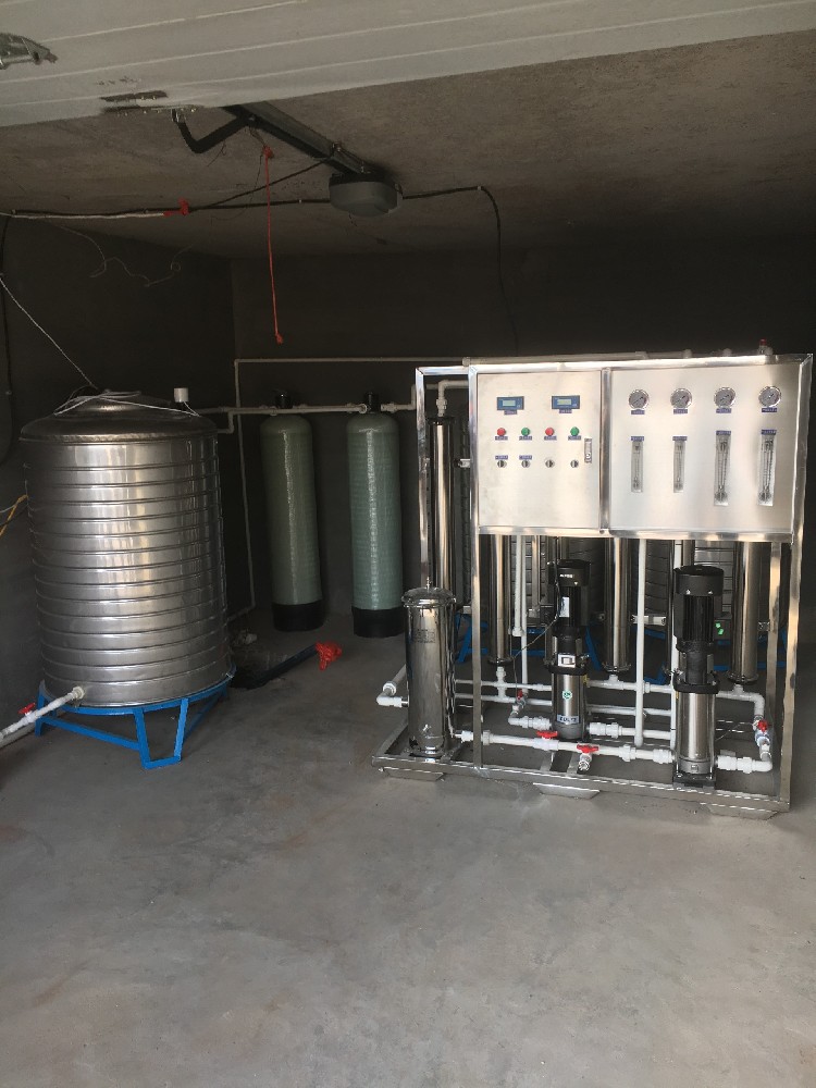 0.5吨/时双级反渗透纯净水设备