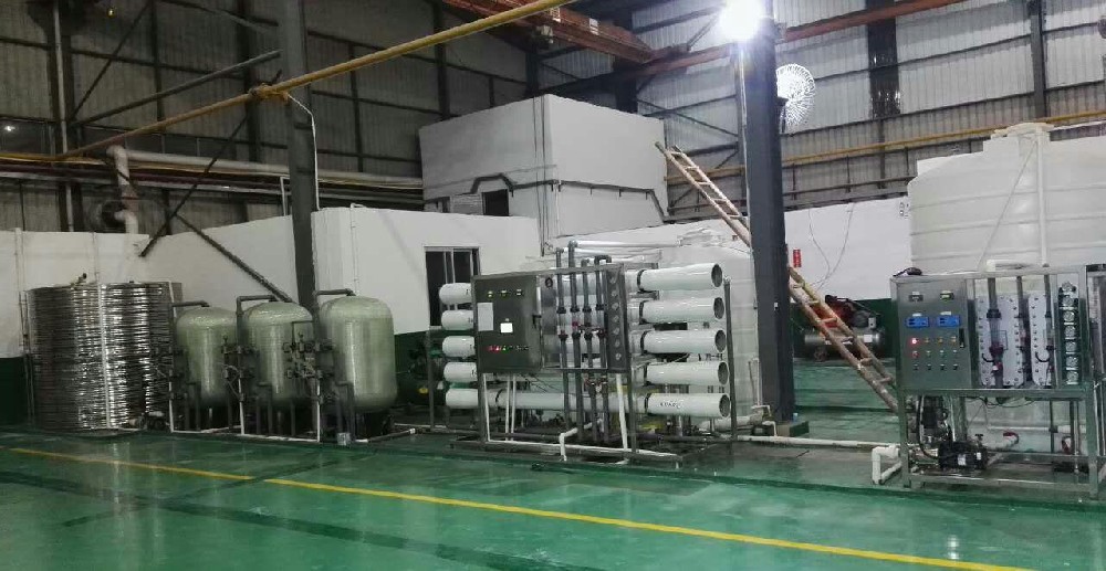 4吨/时双级反渗透+EDI高纯水设备